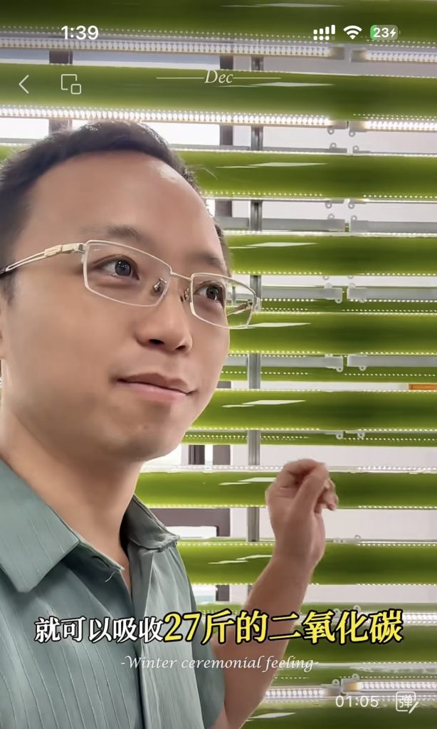 光語光反應器微藻處理廢水實際案例